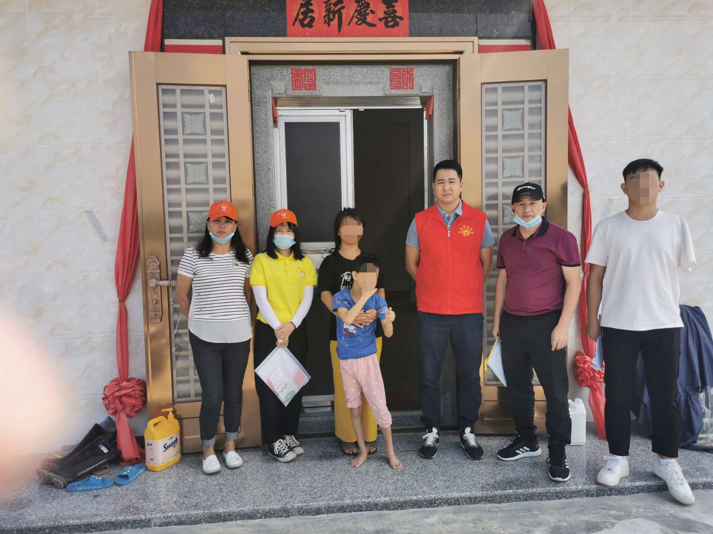 广州挚缘婚姻家庭服务中心参加智力、精神残疾儿童家庭“牵手行动”，走进汕尾